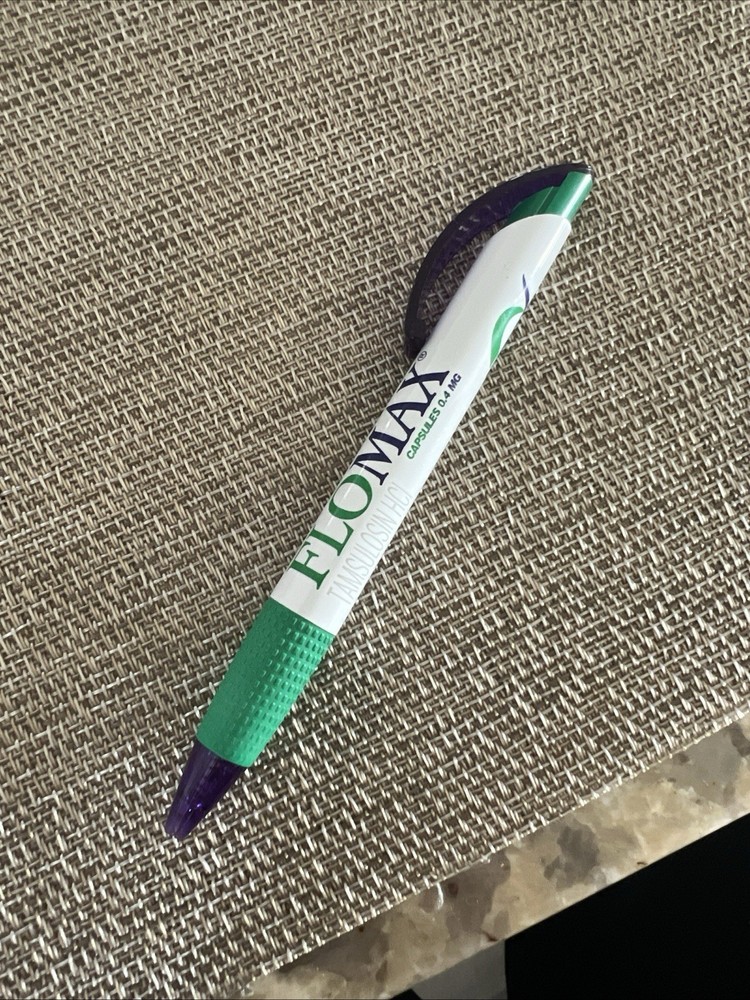 Flomax Tamsulosin HCI Pharmaceutical Drug Rep Ballpoint Pen Advertising Promo
