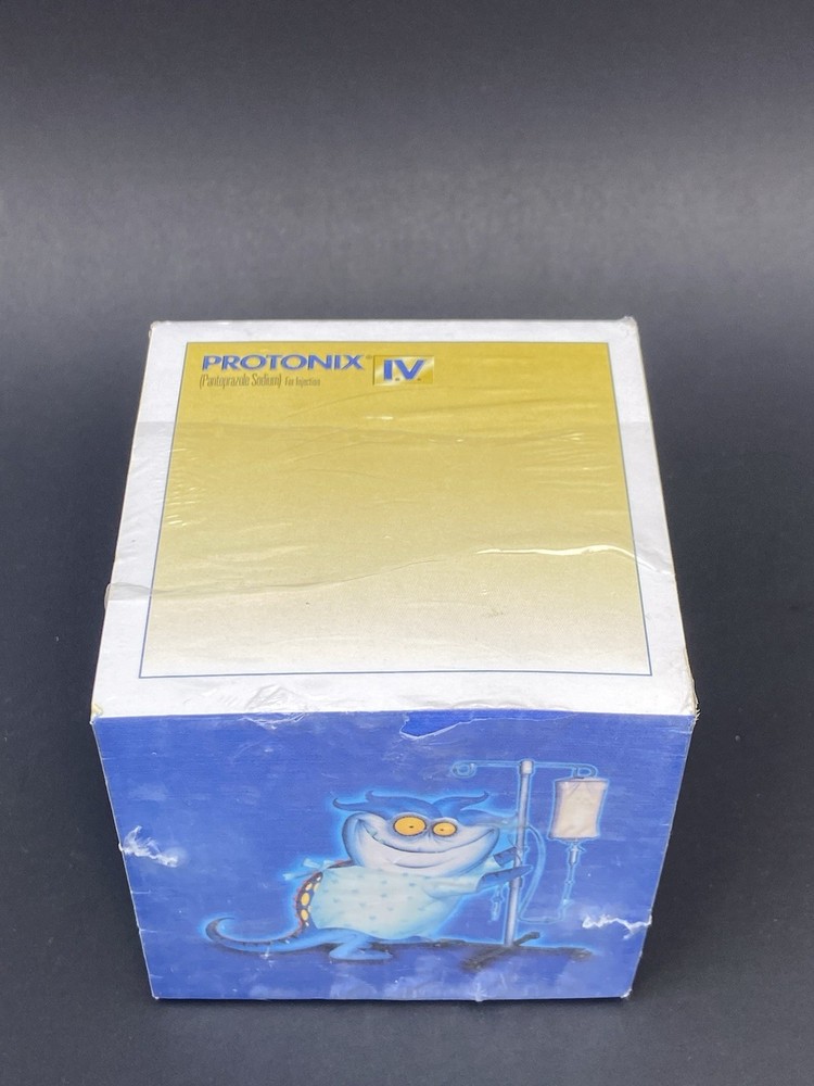 Vintage 2001 Protonix IV Gerdy Pharmaceutical Promotional Note Memo Pad Sealed