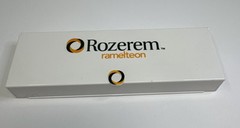 Rozerem Ramelteon Drug Rep Pharmaceutical Promo Advertising Pill Case Braille