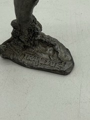 Trandate Labetalol HCI Pharmaceutical Advertising Pewter Whale Figure