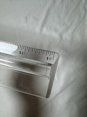Drug Rep Pharmaceutical Reminyl Galantamine Clear Plastic Ruler Collectible