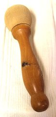 Decorative Wooden Mortar and Pestle – Hand Turned – Crafted in Italy