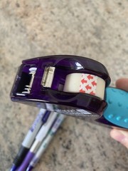 Drug Rep Pharmaceutical Stapler & Pens RARE Pulmicort New Box Advertising Purple