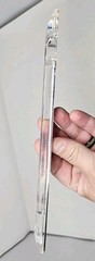 VTG Risperdal Risperidone Drug Rep Swag Hard Plastic Acrylic Magnifying Ruler