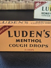 Vintage Ludens Cough Drops Props Movie Set