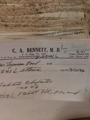 Lot Hundreds Antique 1940’s Paper Prescriptions Pharmacy Medical RX Handmade Box