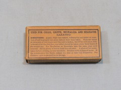 Vintage NOS Foley’s Cold & Grippe Tablets, Qty 3, Original Boxes w/Contents