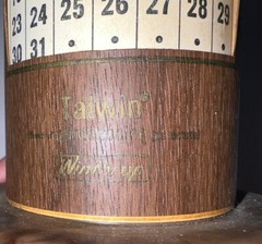 Vintage Talwin Pentazocine Discontinued Drug Advertising Calendar Pencil Holder