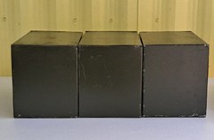 Five Antique Phillips Metal Prescription File Boxes