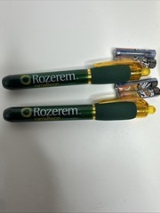 Rozerem Pharma Drug Rep Promo Items – Exam Pen Light (2) Container & Pill Case
