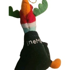 Fleet Eneman Ornament Plush Pharmaceutical Advertisement 4″ Tall New Tag