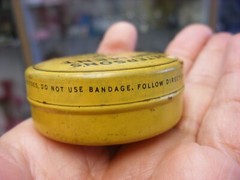 Antique Vtg Medical Dental Pharmacy – Peterson Co. Buffalo NY Ointment Tin