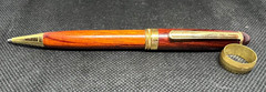 HUMALOG Wood & Metal Medical Drug Rep Pharmaceutical Pen Collectible Advertising