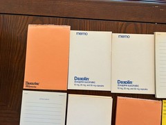Pharmaceutical Drug Rep Collectable Vintage Note Pad Lot 1970s