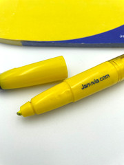 VTG Merck Januvia Highlighter w/Post-It Flags & Post-It Notepad Drug Rep Promo