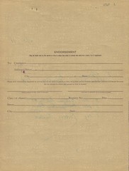 Treasury Department Order Form – Opium and Coca Leaves – 1914