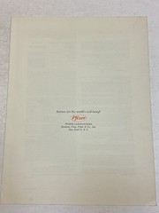 Renese Drug Pfizer Pharmaceutical Advertising Art Brochure 1962 Gypsy Modigliani