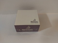 Nexium Pharmaceutical Rep Advertising Post It Note Pad Sealed