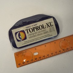 Pharma Drug Rep Toprol Xl Magnetic Clip For Papers Chips And More Vintage