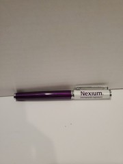 Nexium Heavy Metal Archimedes Pen – Pharmaceutical Drug Rep Promotional Item