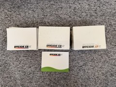Lot – Effexor Sticky Note Pads Post it Drug rep pharmaceutical advertising AS IS