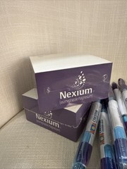 Lot of 30 Promotional pharmaceutical Pens & Notepads – Nexium & Symbicort– New