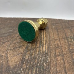 Brass Chess Piece Engraved FLORONE 2.75”