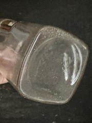 Antique Pharmaceutical Apothecary Medical Camphor Glass Bottle Jar