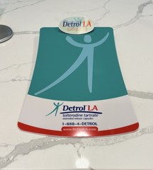 Pfizer VIAGRA/Detrol LA Pharmaceutical Drug Rep Advertising 2-Sided Clipboard