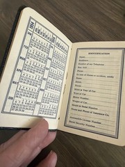 Vintage Ex-Lax Pharmacist Pocket Notebook 1952 Medical Advertising Book Ephemera