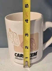 Vintage Cardizem diltiazem HCl Coffee Mug Pharmaceutical Drug Rep Pharma Promo