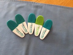 Drug rep refrigerator clip magnet