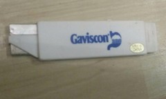 Gaviscon Citrucel advertising prescription pharmaceutical promo mini box knife