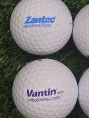 Lot of * Pharmaceuticals Advertising Collectible Golf Balls