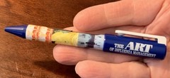 Vintage Roche Pharmaceutical Art Of Influenza Management Pen-works