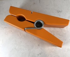 Medical Advertisement Promotional Invega Paliperidone XL Orange Clothespin Desk