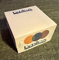 NIP 2005 Lyrica Pregabalin Note Pad Pfizer Pharmaceutical Drug Rep Narcotic 3.5”