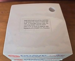 DDAVP Note Pad Cube + Pen Pharmaceutical Drug Rep Promo Vintage NIP Pen Writes
