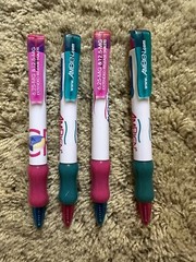 Lot of 4 Ambien Drug Rep Pharmaceutical Promo Advertising Pens Wide Body