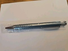 VIAGRA Heavy Metal Pen Pharmaceutical Rep Promo Gray Silver HTF Vintage – Works