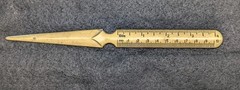 Triavil Discontinued Antidepressant Pharmaceutical Branded Letter Opener W Ruler