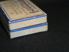 Vintage Charleston Naval Base, SC Hinged Drug Store Pharmacy Pill Box – Navy