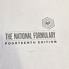 National Formulary American Pharmaceutical Association 14th Edition 1975