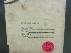 Lot of 9 Vintage Metal Drug Medical Pharmacy Prescription File Boxes 8 Inserts