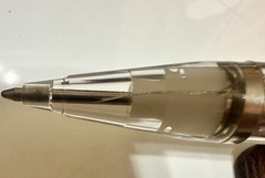 Vintage Lescol XL 80mg LIGHT-UP Drug Rep Pen, RED LED WORKS, Rare Pharma Swag