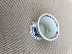 Vintage 1950 Squibb Pharmaceutical Delfts Holland Miniature Mortar No Pestle