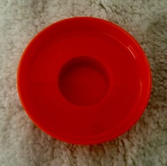 DRUG REP RARE BYSTOLIC CLEAR PLASTIC/ACRILIC CANISTER
