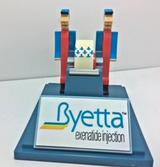 Drug Rep tape dispenser Byetta heavy duty pharmaceutical collectible memorabilia