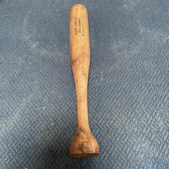 Advertising Pestle Wooden Wood Mortar Vintage – Samuel Lewis Co Hotel Glassware