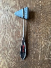 Vintage Ansaid Drug Rep Advertisement reflex Hammer, Blue And Silver